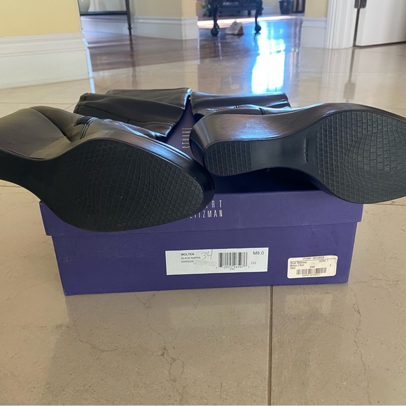 Brand new never been worn original Stuart Weitzman, Molten 2 boots wedge boot. - Picture 10 of 11
